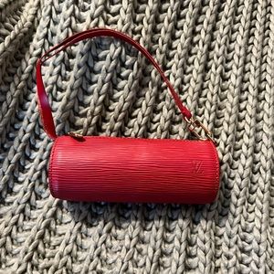 Louis Vuitton Mini red epi Papillion
